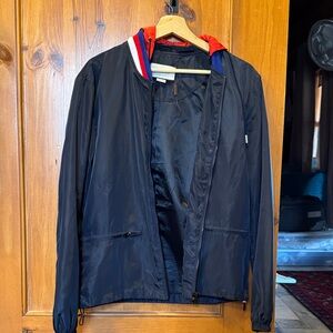 Gucci Black Jacket with Red and Blue Accents